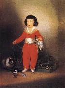 Francisco Jose de Goya Don Manuel Osorio Manrique oil painting on canvas